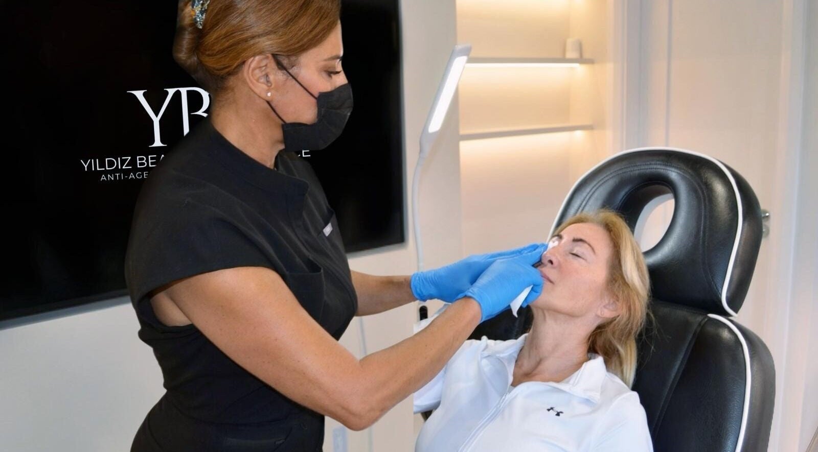 Professional skincare treatment at Yildiz Beauty Confidence in Loughton, England, GB.