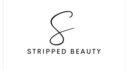 Stripped Beauty logo on white background, located in Basingstoke, England, GB.