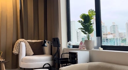Espacio acogedor en Stephisa Nails & More, Panamá, Provincia De Panamá, PA con vistas urbanas.