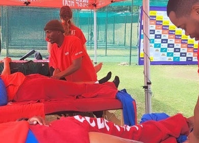 NHTL Sports Massage professionals at work in Krugersdorp, Gauteng, ZA, enhancing athletic recovery.