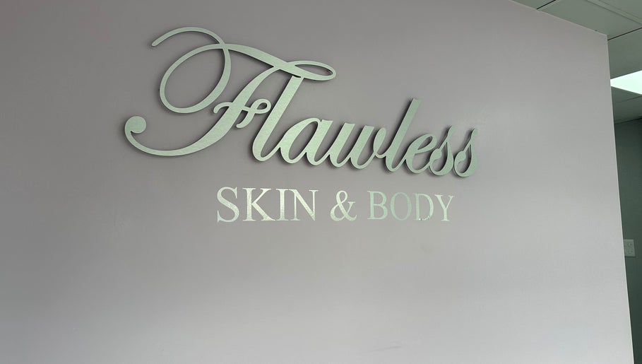 Flawless Skin & Body sign at Beautyhavenbysian in Farnborough, England, GB, showcasing elegant design.