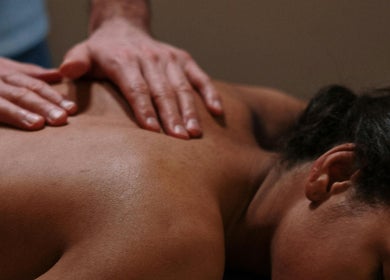 Relaxing massage at Goosebumpz, Bali, Bali, ID. Gentle hands providing tranquility.