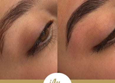 Eyebrow transformation at ¡Ay, Cera! Depilaciones in La Piedad De Cabadas, Michoacán, MX.