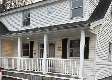 Freya Beauty Salon's charming exterior in Derry, New Hampshire, US, inviting visitors with a welcoming facade.