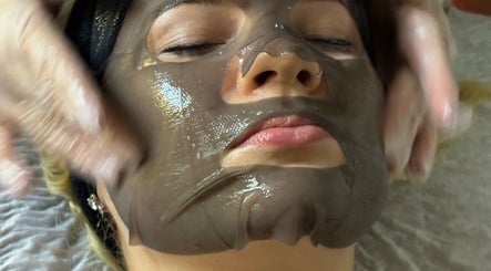 Client enjoying a soothing facial mask at Image Beauty Clinic, County Tipperary, IE.