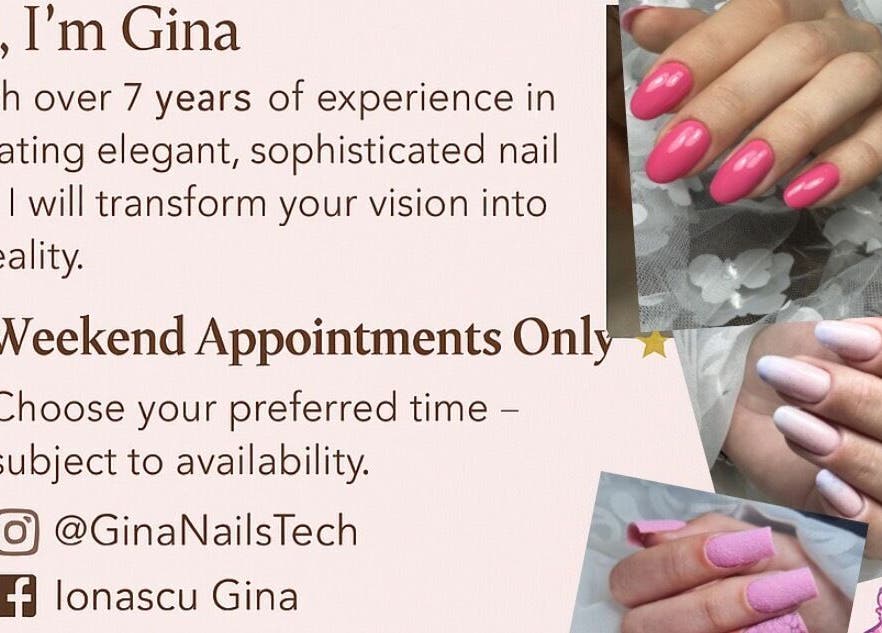 Design elegant la Manicure din Stafford, England, GB cu diferite stiluri de unghii.