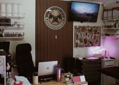 Interior of Indecisive Create in Auckland, NZ, featuring modern setup and artistic decor.