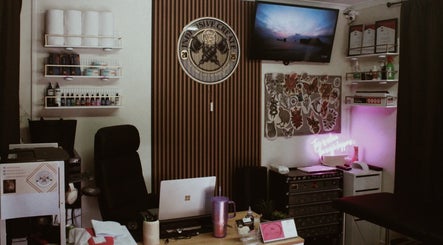 Interior of Indecisive Create in Auckland, NZ, featuring modern setup and artistic decor.