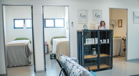 Relaxing treatment rooms at Micure Aesthetics Clinic, Gaborone, Gaborone City, BW, offering a serene spa experience.