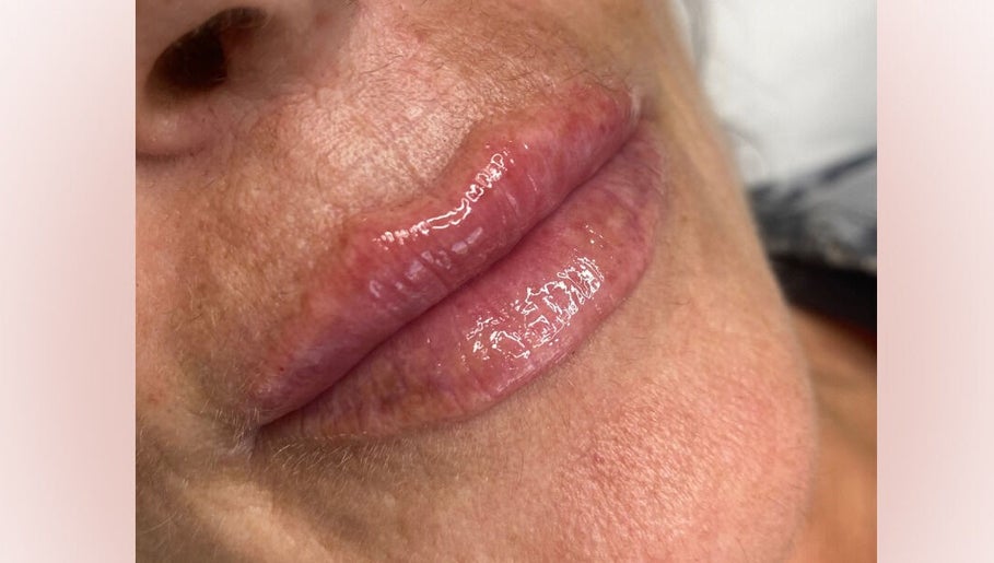 Glossy lips image from Flawless Faces By Pamela, County Meath, County Meath, IE showcasing natural beauty enhancement.