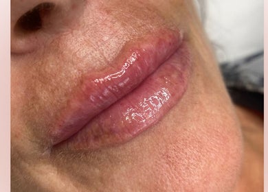 Glossy lips image from Flawless Faces By Pamela, County Meath, County Meath, IE showcasing natural beauty enhancement.