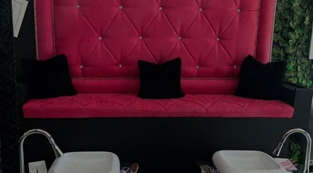 Luxurious pedicure seating at Bre’s Beaute Bar, Diego Martin, Diego Martin Regional Corporation, TT.
