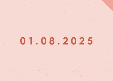 Save the date design for The Peach Club event on August 1, 2025, Randburg, Gauteng, ZA.