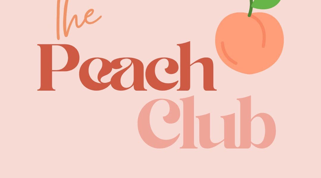 The Peach Club logo featuring a peach illustration. Located in Randburg, Gauteng, ZA.