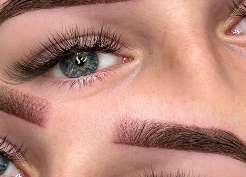 Close-up of well-defined eyebrows at CN Cosmetic Clinic, Baringa, Queensland, AU showcasing beauty expertise.