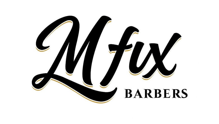 Elegant MFIX BARBER HOUSECALL logo design in Rawang, Selangor, MY, showcasing stylish barbershop branding.