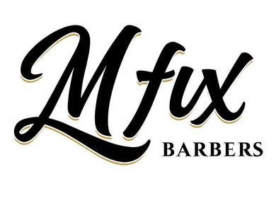 Elegant MFIX BARBER HOUSECALL logo in Rawang, Selangor, MY.