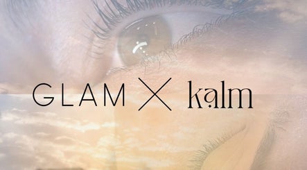 Tranquil atmosphere at GLAM x kalm, Beirut, LB, featuring serene sky reflection and calming eye detail.