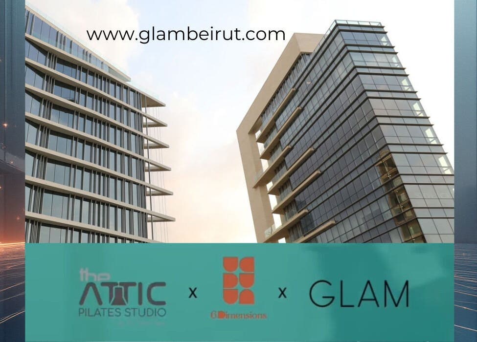 GLAM Sin El Fil's sleek facade at Jabal Lubnan, LB showcases modern design and elegance.