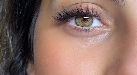 Close-up of eye with lush lashes at By Lana Lashes, Amman, Amman Governorate, JO.