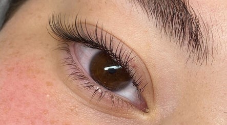 Closeup of beautifully extended eyelashes at By Lana Lashes, Amman, Amman Governorate, JO.