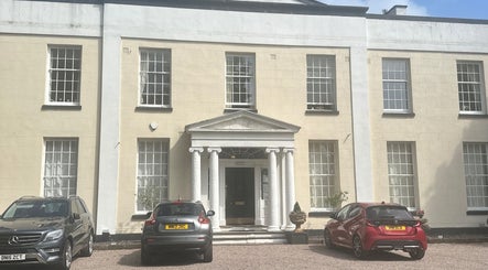 Front view of Nurse Jenni Medical Aesthetics and Skin Clinic in Warrington, England, GB, showcasing its classic architecture.