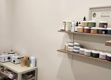 Devo Esthetics skincare products and diploma in Ste-anne-de-prescott, Ontario, CA, showcasing beauty expertise.