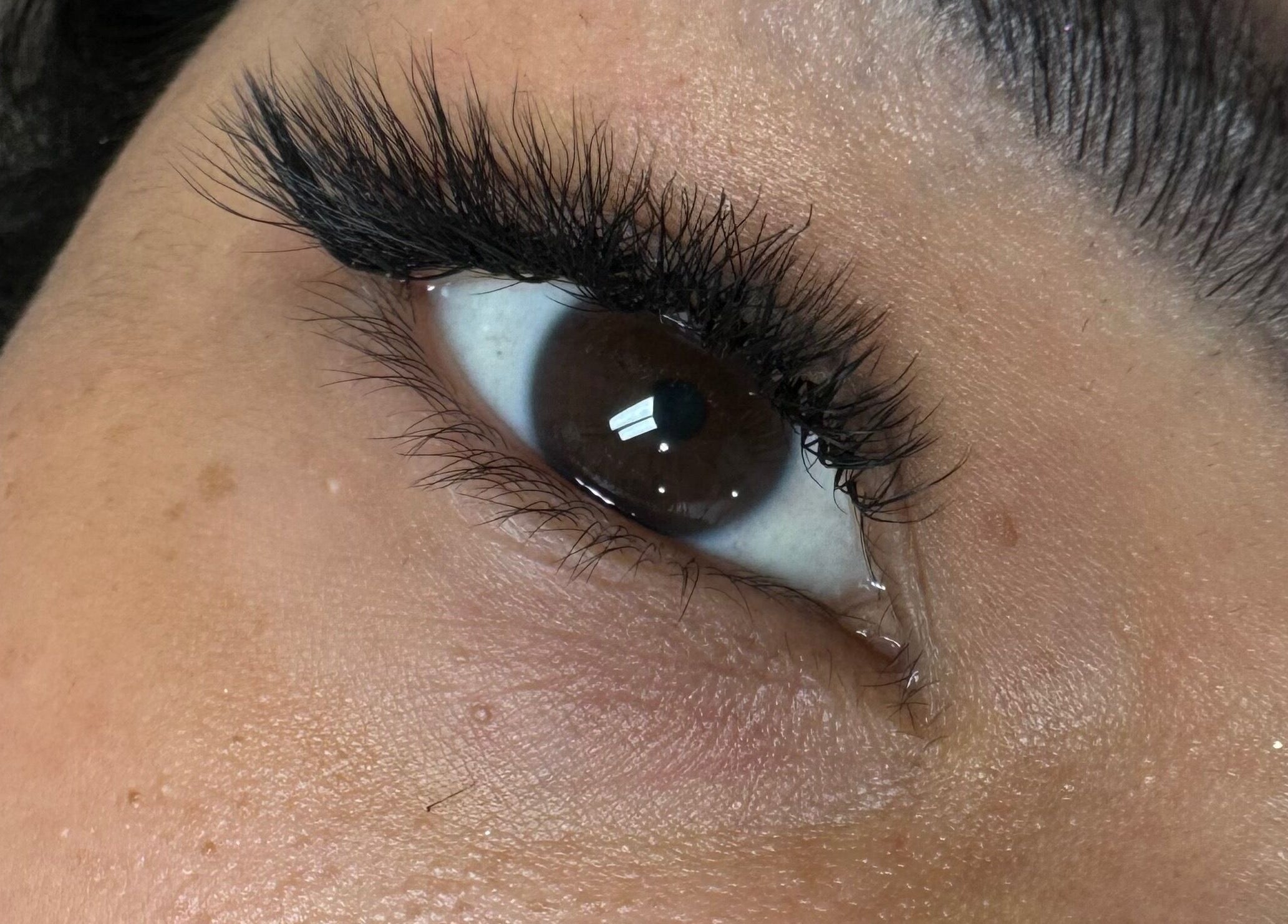 Close-up of lash extensions at Lashes By Juli, Rockdale, New South Wales, AU, showcasing glamour and precision.