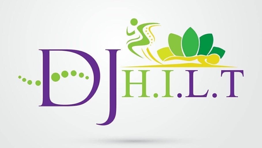 Colorful logo for Dj H.I.L.T Fitness & Contouring in Port of Spain, Port of Spain Corporation, TT.
