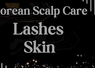 ML Lashes Skin And Scalp Care signage in Melbourne, Victoria, AU with elegant starry design.