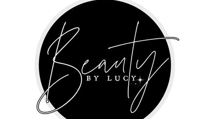 Beauty by Lucy logo in elegant script, located in London, England, GB.