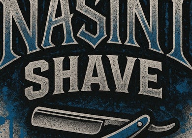 Logo di Nasini Shave a Fermo, Marche, IT. Design elegante e moderno per un'esperienza unica.