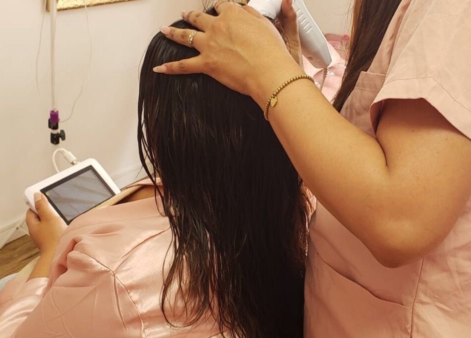 Tratamiento capilar en Studio Japi, Chalco De Díaz Covarrubias, Estado De México, MX.