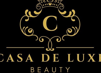 Luxurious logo of Casa de luxe beauty venue in Los Angeles, California, US.