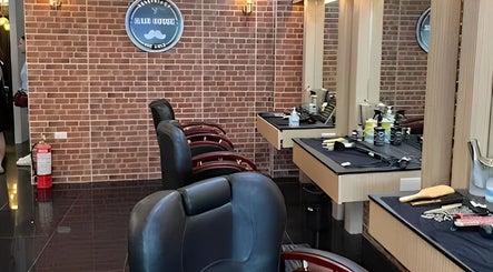 Hair House Salon Luxury interior with stylish chairs and workstations in Lipa City, Calabarzon, PH.
