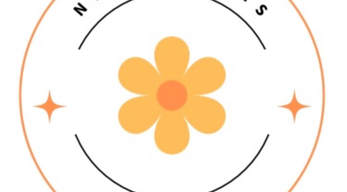 Neg’s Nails at SISU logo with floral design, Rochester, England, GB.