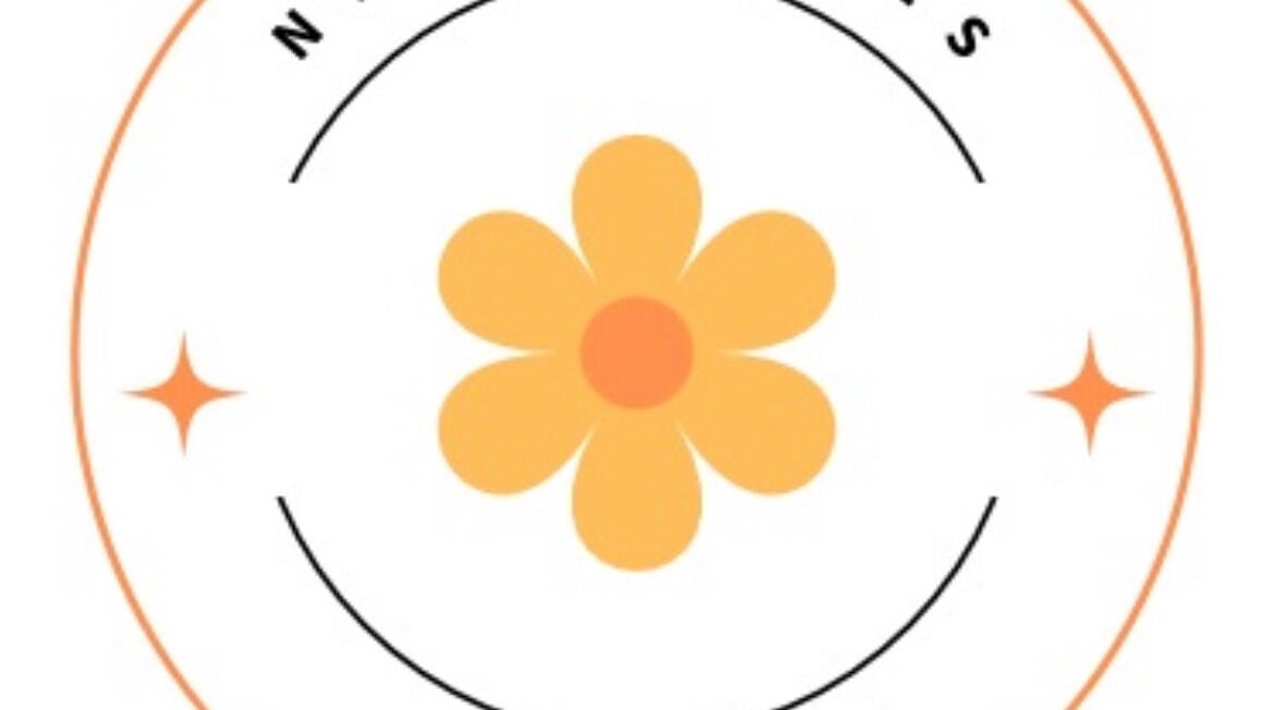 Neg’s Nails at SISU logo with floral design, Rochester, England, GB.