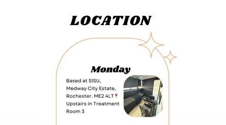 Inside Neg’s Nails at SISU, Rochester, a treatment room with black decor and modern amenities.