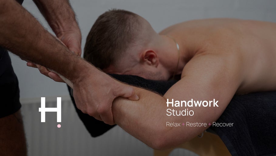 Relaxing arm massage at Handwork Studio, Windsor, Victoria, AU, promoting wellness and recovery.