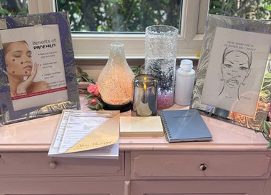 Pure IV and Aesthetics treatment brochures and decor in Sarisbury Green, England, GB.