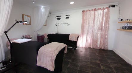 Relaxing treatment room at Sophie At Beauty Haven, March, England, GB with elegant furnishings.