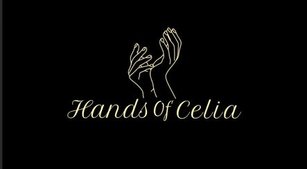 Logo of Hands Of Celia, elegant hand illustration, in Abu Dhabi, Abu Dhabi, AE, symbolizing beauty and wellness.