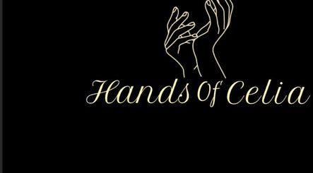"Hands Of Celia" logo with elegant hands illustration, Abu Dhabi, Abu Dhabi, AE.