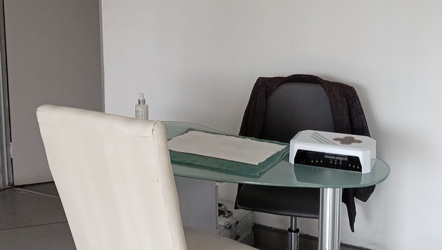 Manicure station at Classic Nails and Beauty Salon by Chichi in Randburg, Gauteng, ZA offering quality nail care.
