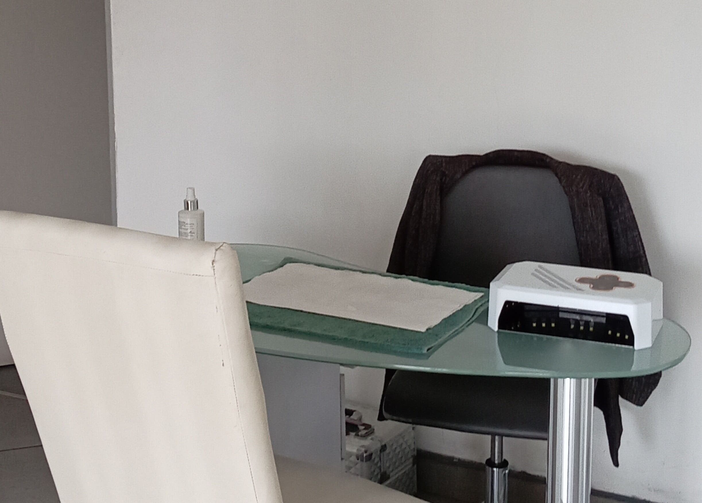 Manicure station at Classic Nails and Beauty Salon by Chichi in Randburg, Gauteng, ZA offering quality nail care.