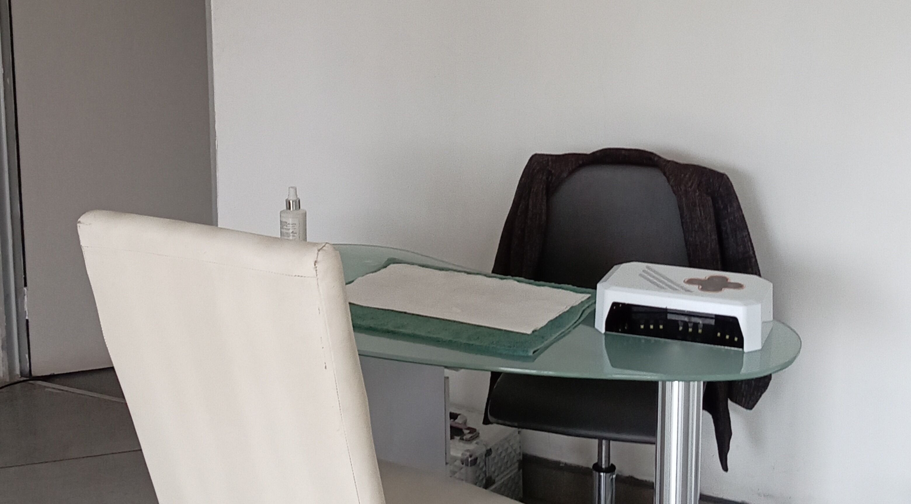 Manicure station at Classic Nails and Beauty Salon by Chichi in Randburg, Gauteng, ZA offering quality nail care.