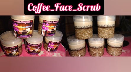 Handcrafted coffee face scrubs by Sabrina's-Therapeutics in Castries, Castries, LC, offering natural skincare.