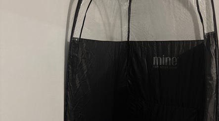 Spray tan booth at Beauty Lounge By Lil, Meringandan, Queensland, AU. Perfect for flawless tanning.