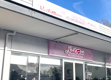 Exterior of Nails Are Us Pakuranga, Auckland, Auckland, NZ showcasing stylish signage.