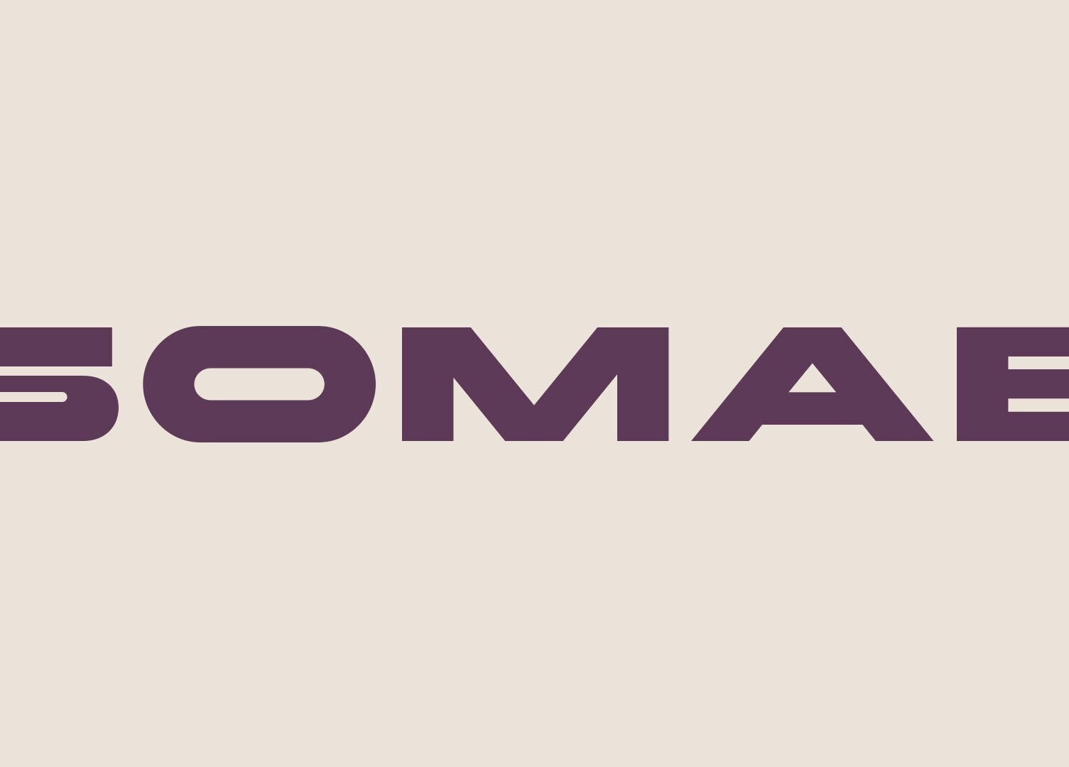 Studio SOMAE logo, a modern design representing a beauty and wellness venue in Subiaco, Western Australia, AU.